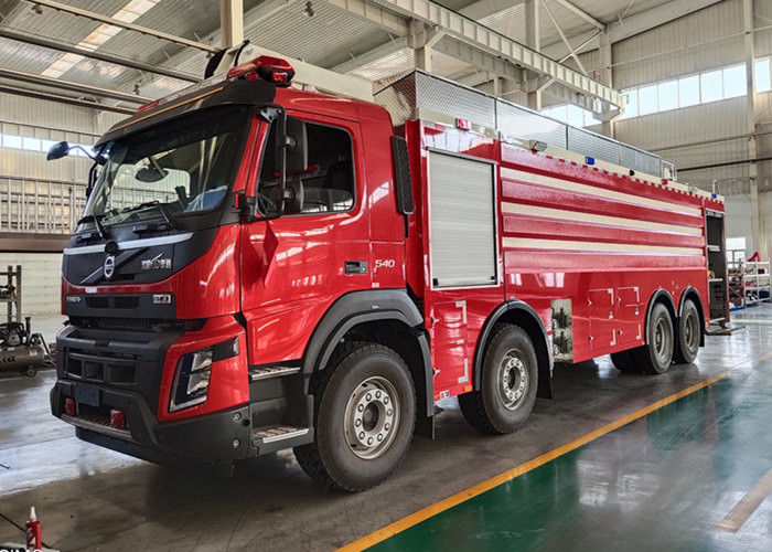 Heavy Weight Stainless steel Made Water Tanker Fire Truck 8×4 drive Chassis