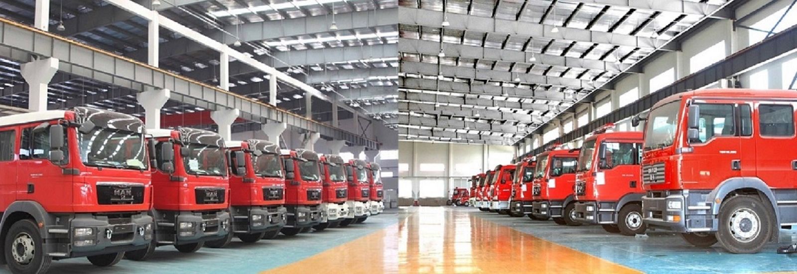 Chất lượng Xe chữa cháy thương mại nhà máy