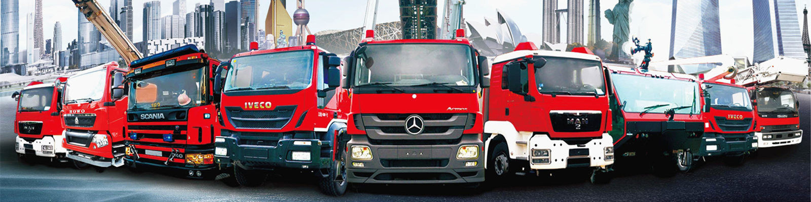 Chất lượng Xe chữa cháy thương mại nhà máy