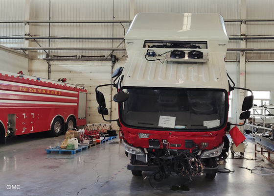 4x2 Drive 309kw 1800L Water Class B Foam Fire Trucks