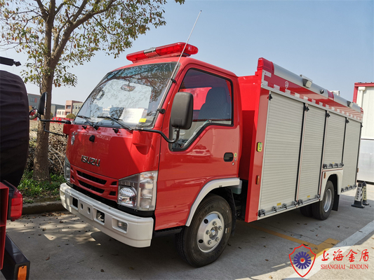 2900 Horsepower Water Tanker Fire Fighting Trucks 4 × 2 Chassis
