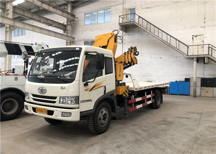 Gross Weight 8250Kg Road Wrecker Truck Max Extended Lifting Weight 2500kg