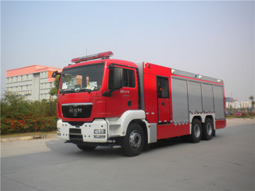 6x4 Man Chassis xe cứu hỏa thương mại xe cứu hỏa thiết bị xe với 168 bộ