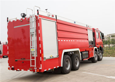 Bơm HALE gắn phía sau 6000L / phút Xe cứu hỏa sân bay 6X6 lái với khung gầm nhập khẩu