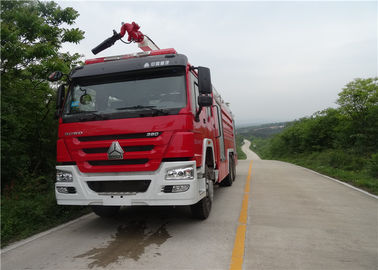 Khung gầm nhập khẩu Xe chở nước và bọt Xe cứu hỏa Tháp nước Chiều cao làm việc 20m