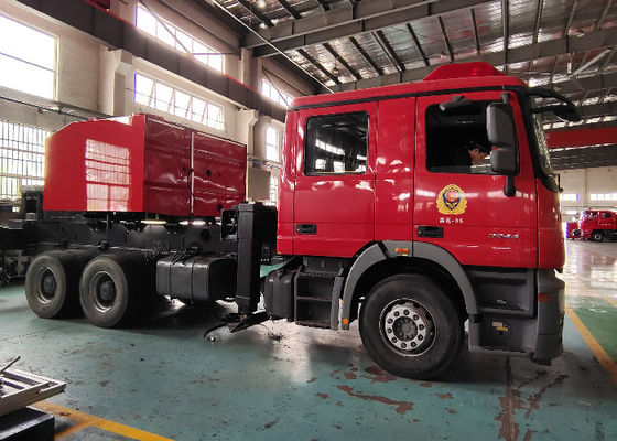 Khung xe Mercedes-Ben Xe cứu hỏa thang trên không có chiều cao 30,7 mét